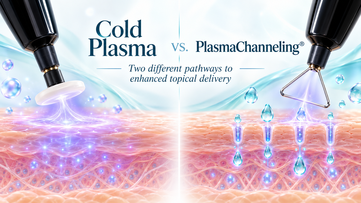 Cold Plasma versus PlasmaChanneling skin treatment technology comparison