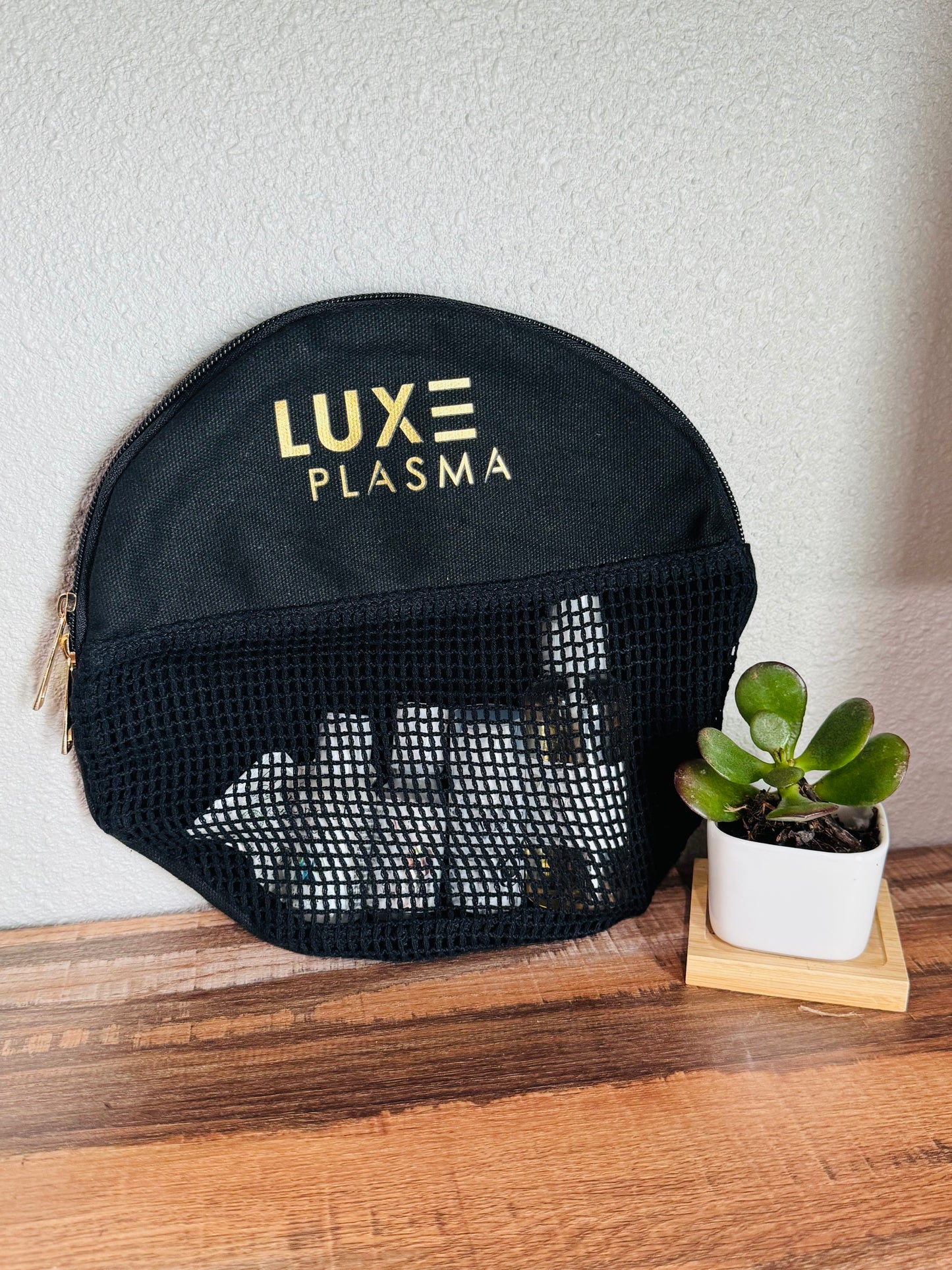 LUXE Plasma Canvas Makeup/Product Bag
