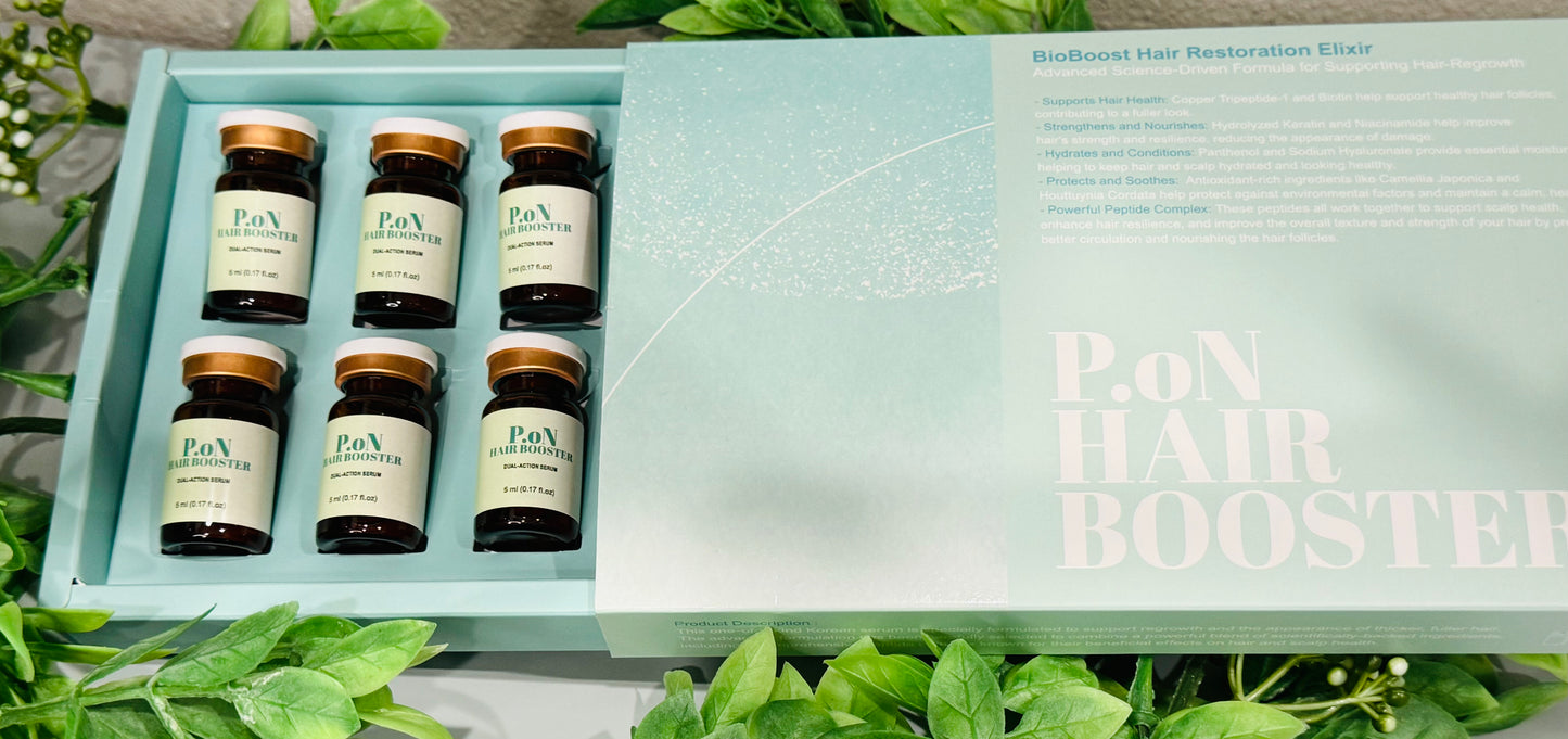 P.oN Hair Booster Serum — Hair Restoration Elixir