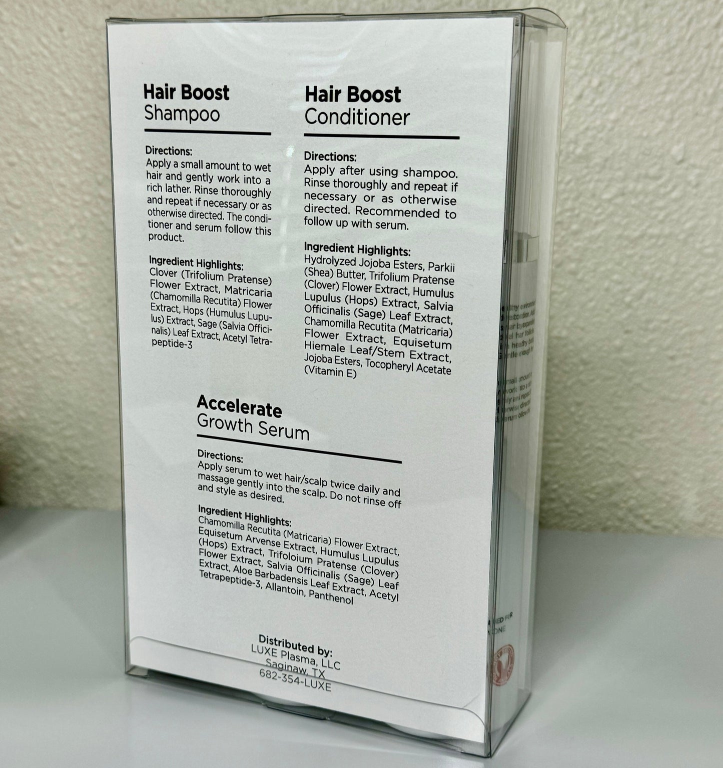LUXE Plasma Hair Boost Kit