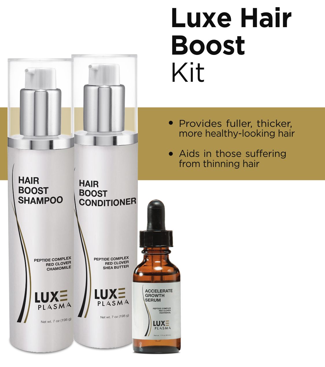 LUXE Plasma Hair Boost Kit