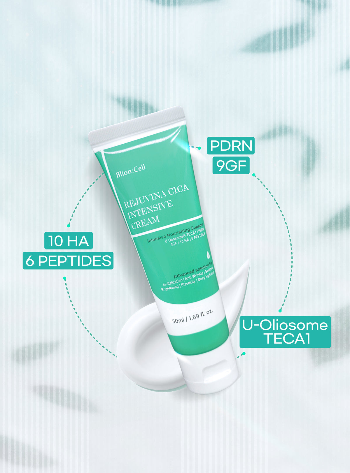 Blion:Cell Rejuvina Cica Intensive Cream from Korea
