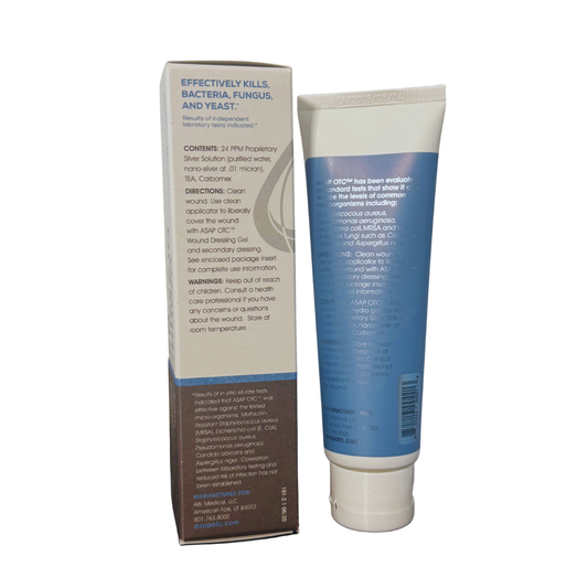 ASAP OTC Silver Wound Healing Gel 4oz