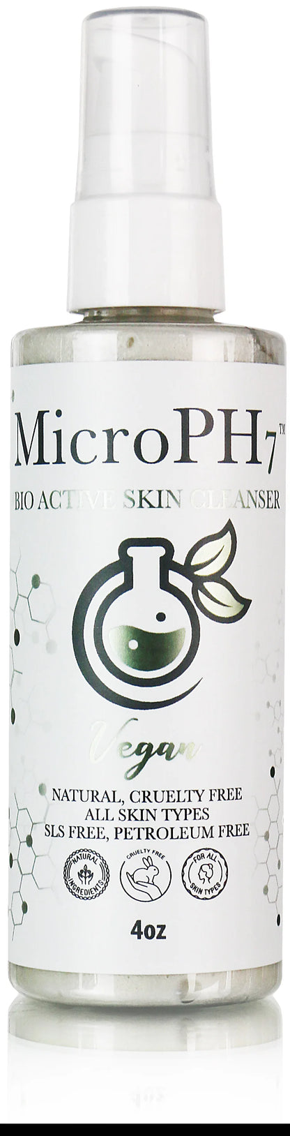 (4oz) MicroPH7 Bio-Active All Purpose Skin Cleanser