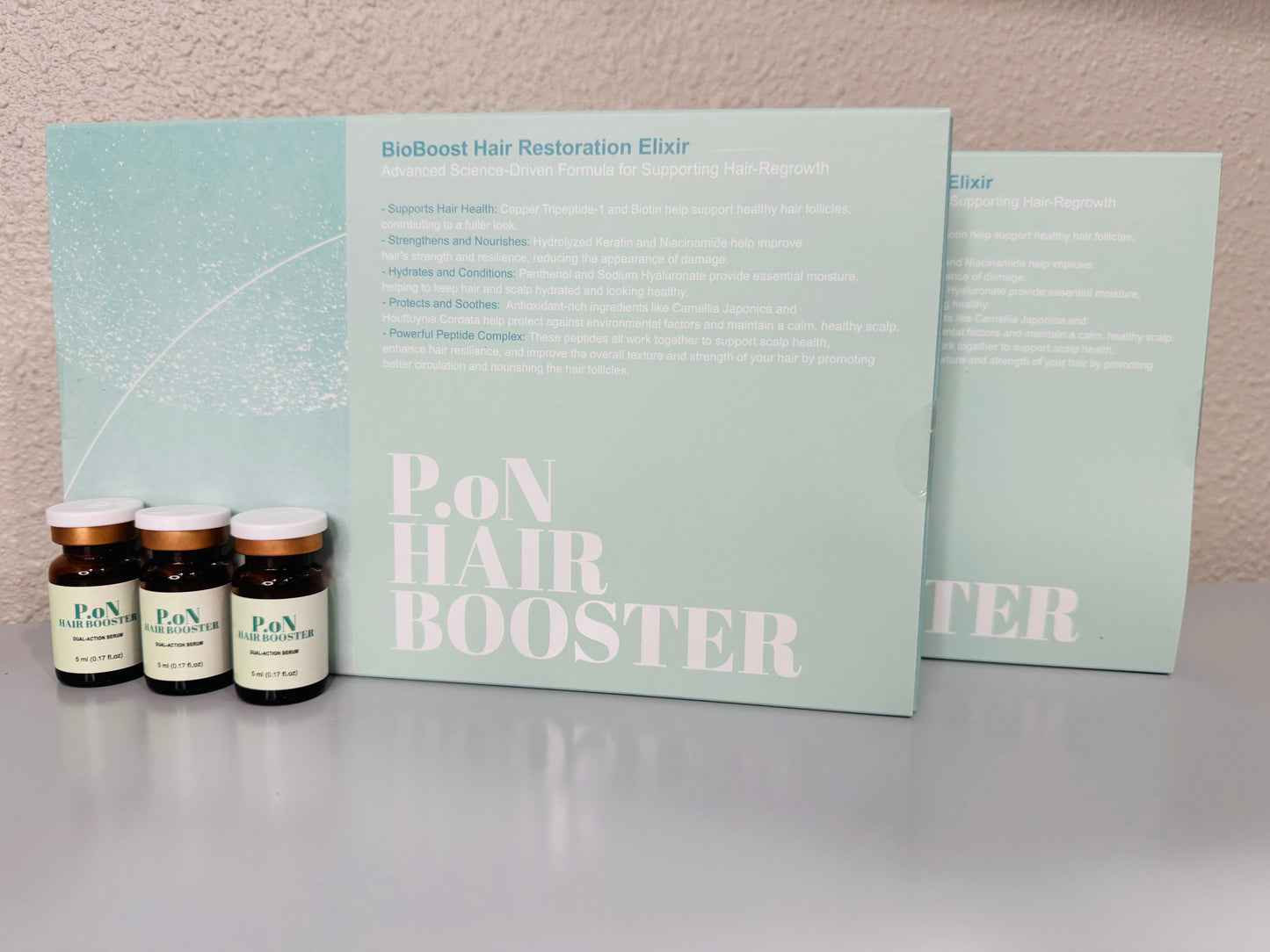 P.oN Hair Booster Serum — Hair Restoration Elixir 🔒