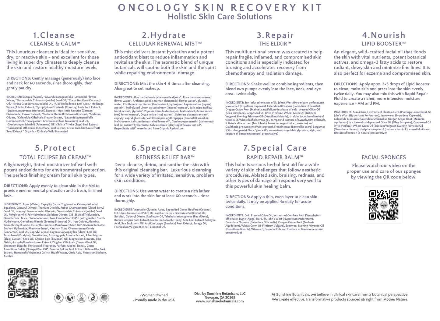 The Oncology Skin Recovery Kit&nbsp;