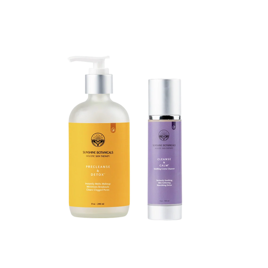 Double Cleanse System For Sensitive, Fragile, Compromised Skin