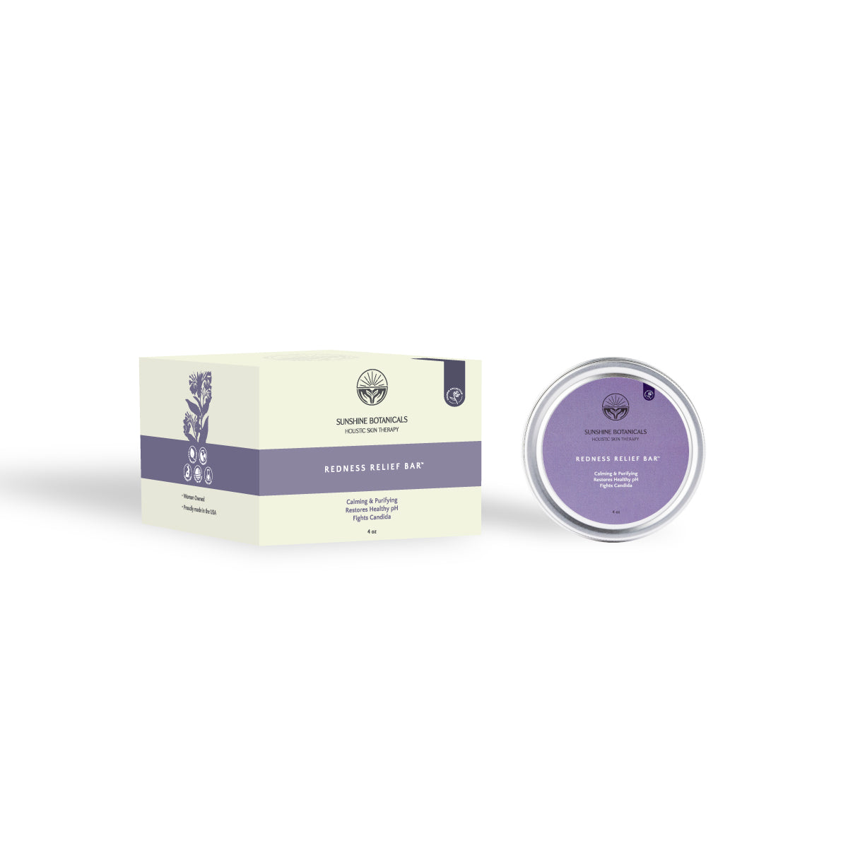 Redness Relief Bar For Face & Body 4 oz