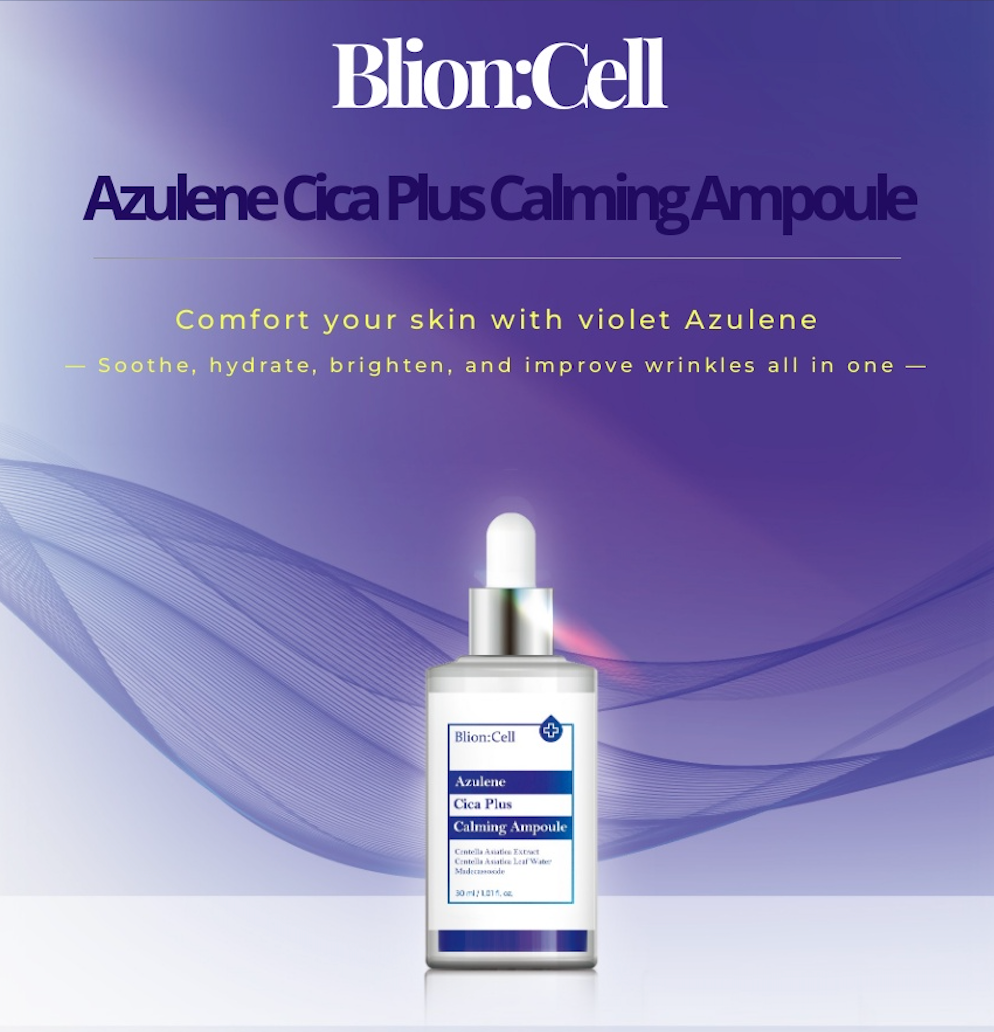 Blion:Cell Azulene Cica Ampoule from Korea